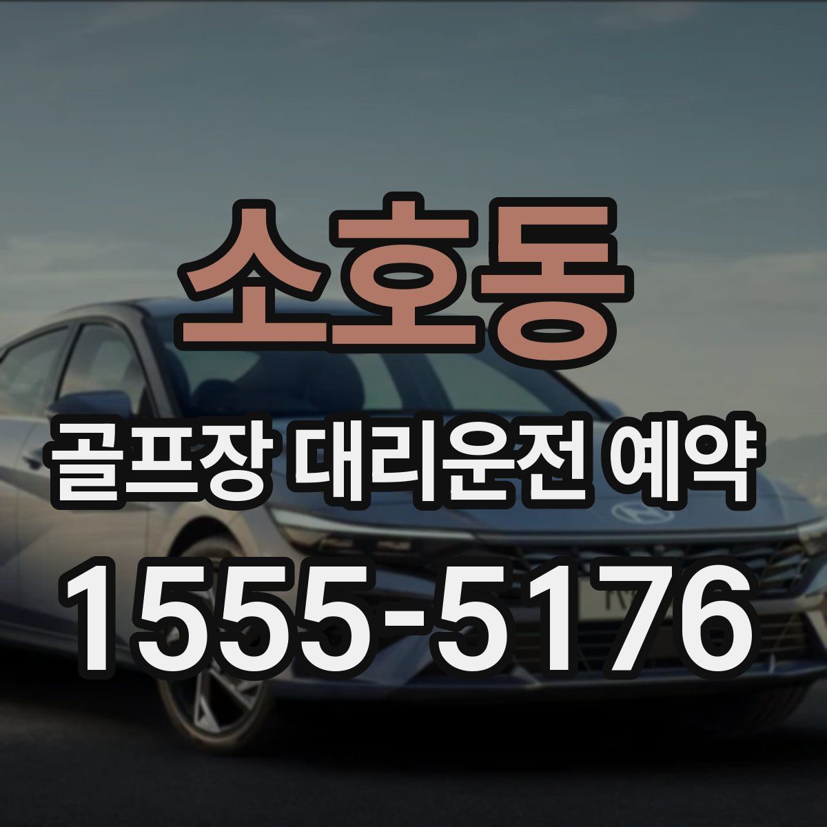 소호동 골프장 대리운전 예약