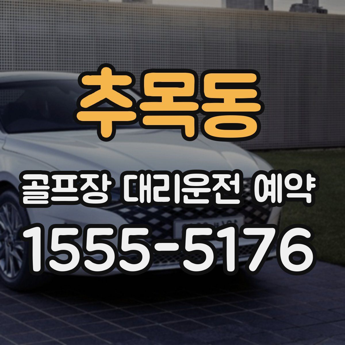 추목동 골프장 대리운전 예약