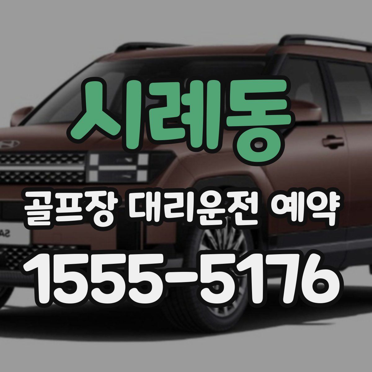시례동 골프장 대리운전 예약