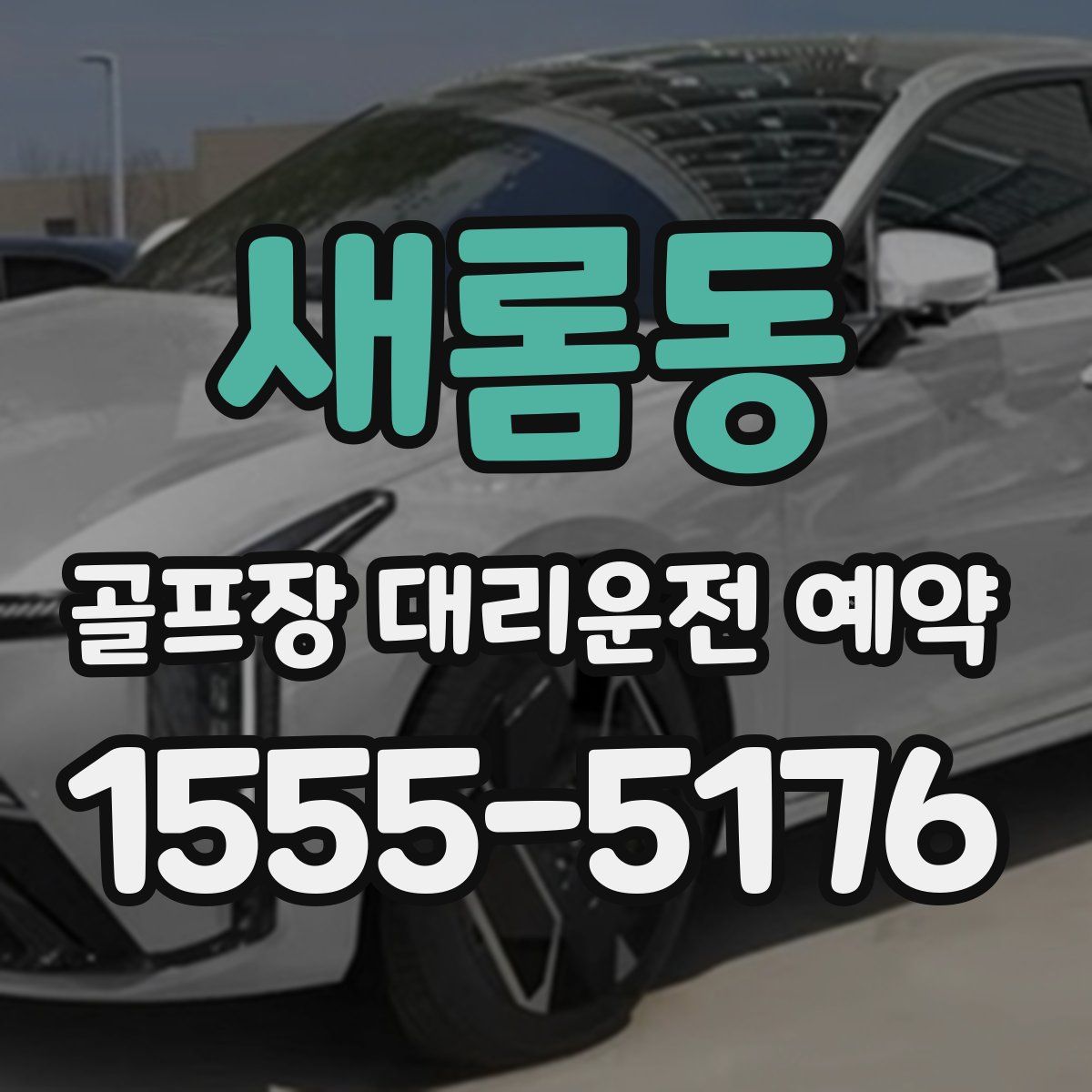 새롬동 골프장 대리운전 예약
