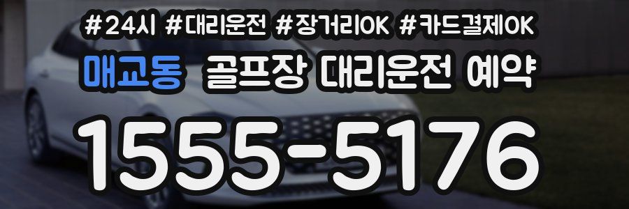 매교동 골프장 대리운전 예약