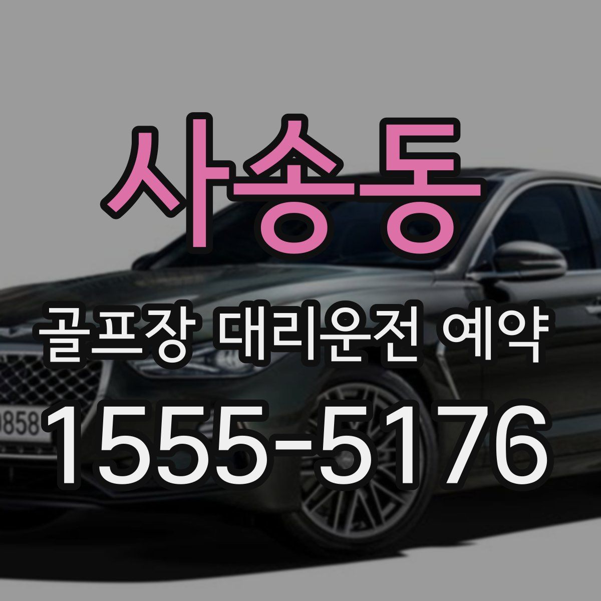 사송동 골프장 대리운전 예약