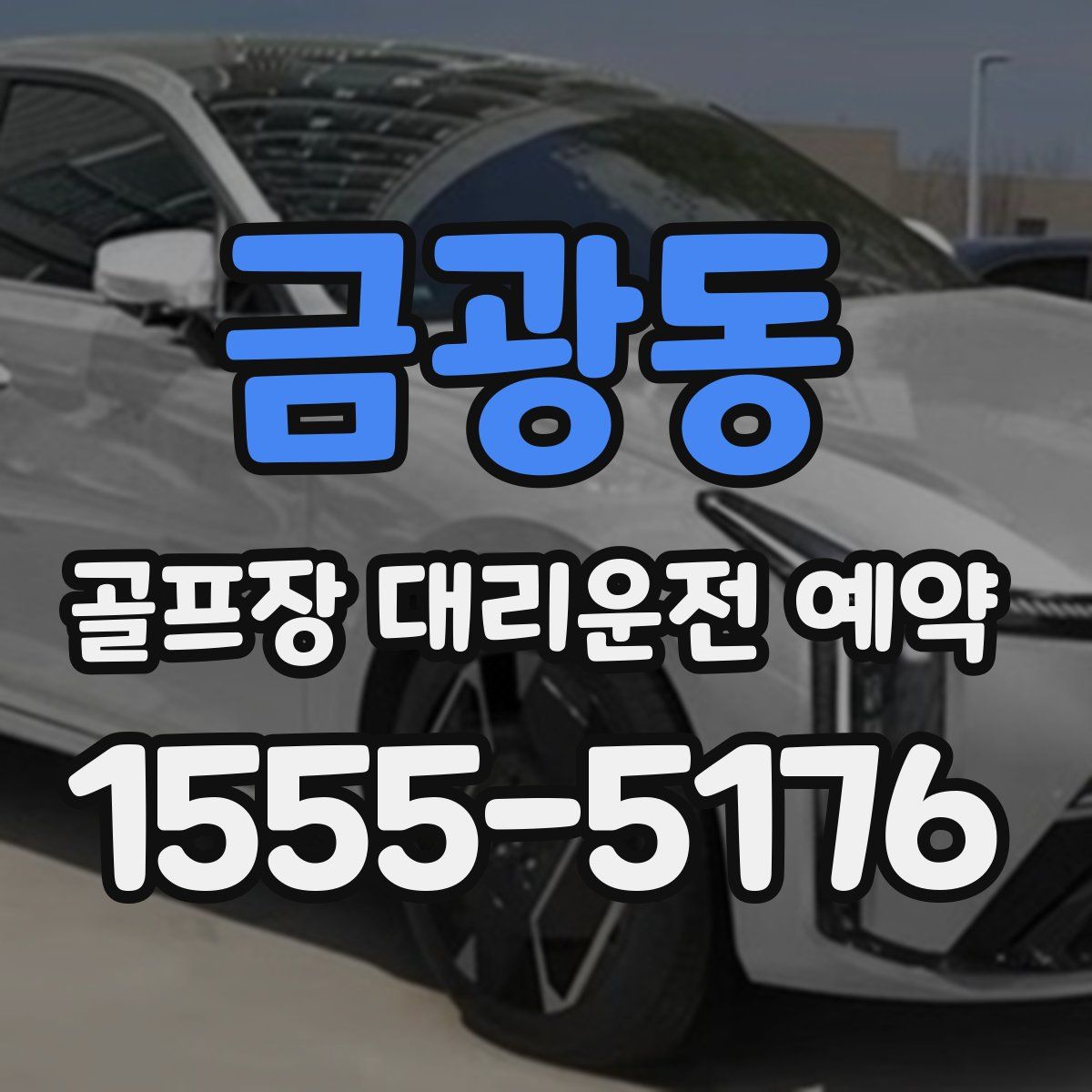 금광동 골프장 대리운전 예약