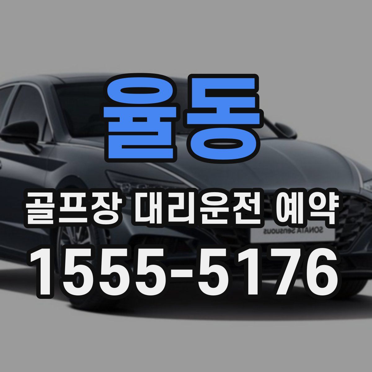 율동 골프장 대리운전 예약