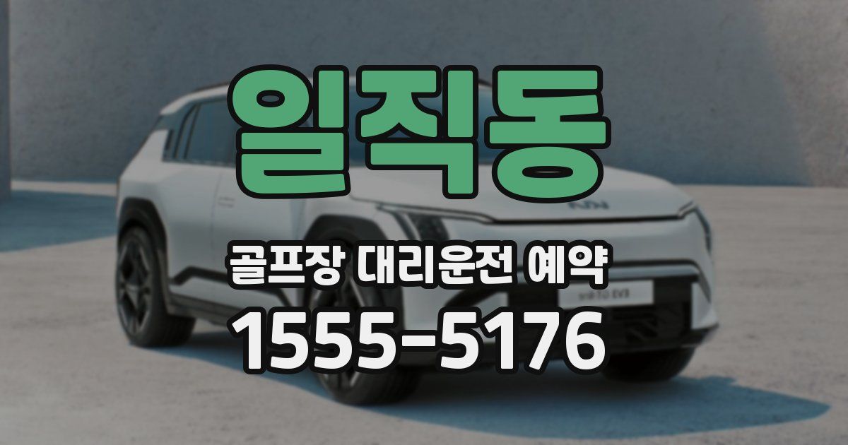 일직동 골프장 대리운전 예약