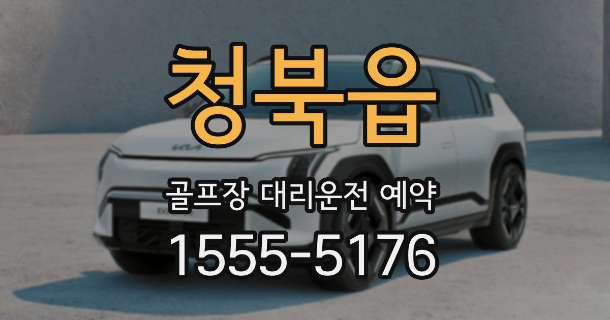 청북읍 골프장 대리운전 예약