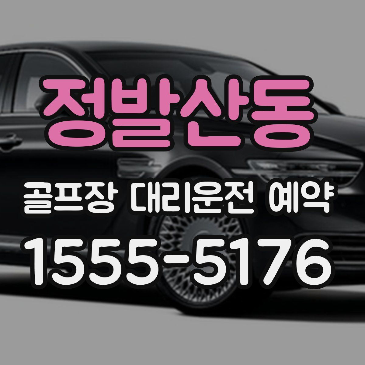 정발산동 골프장 대리운전 예약