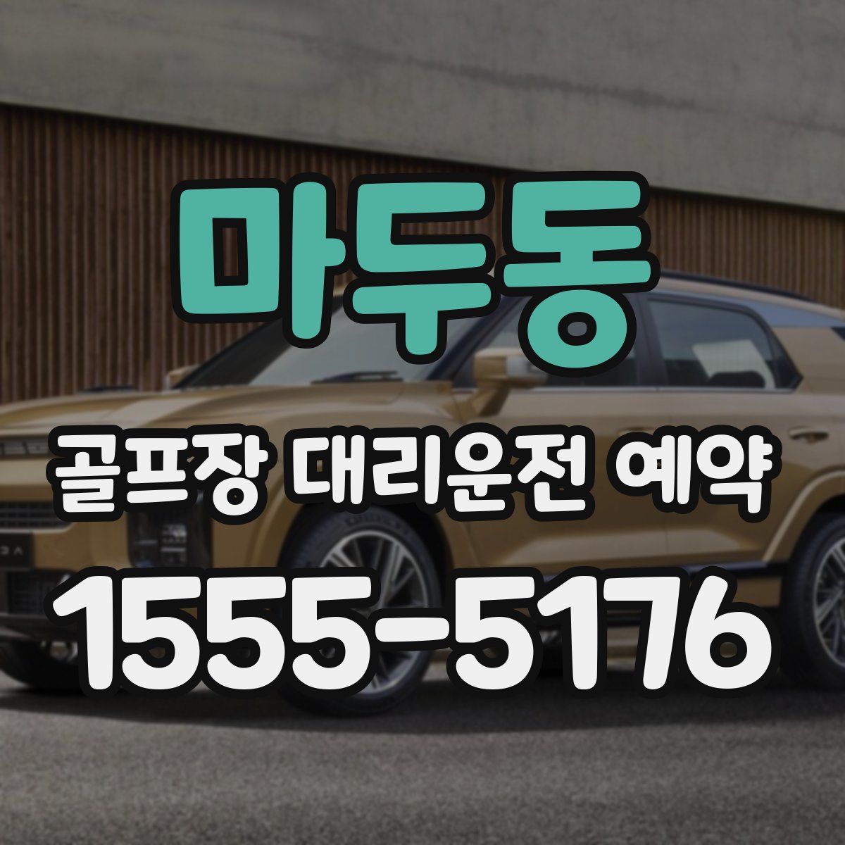 마두동 골프장 대리운전 예약