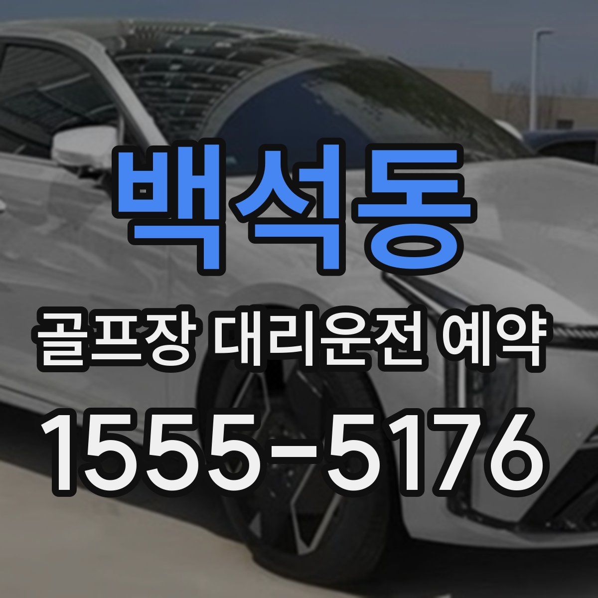 백석동 골프장 대리운전 예약