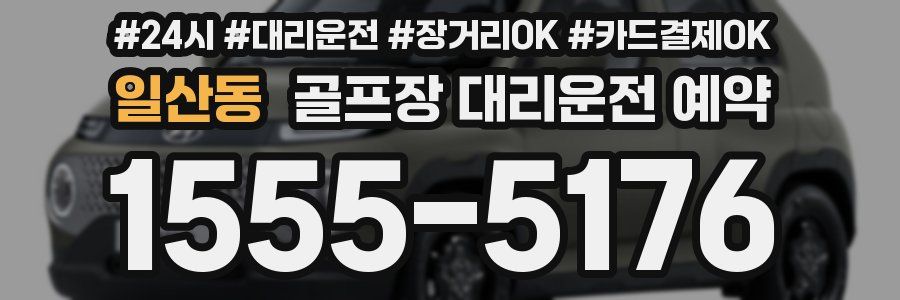 일산동 골프장 대리운전 예약