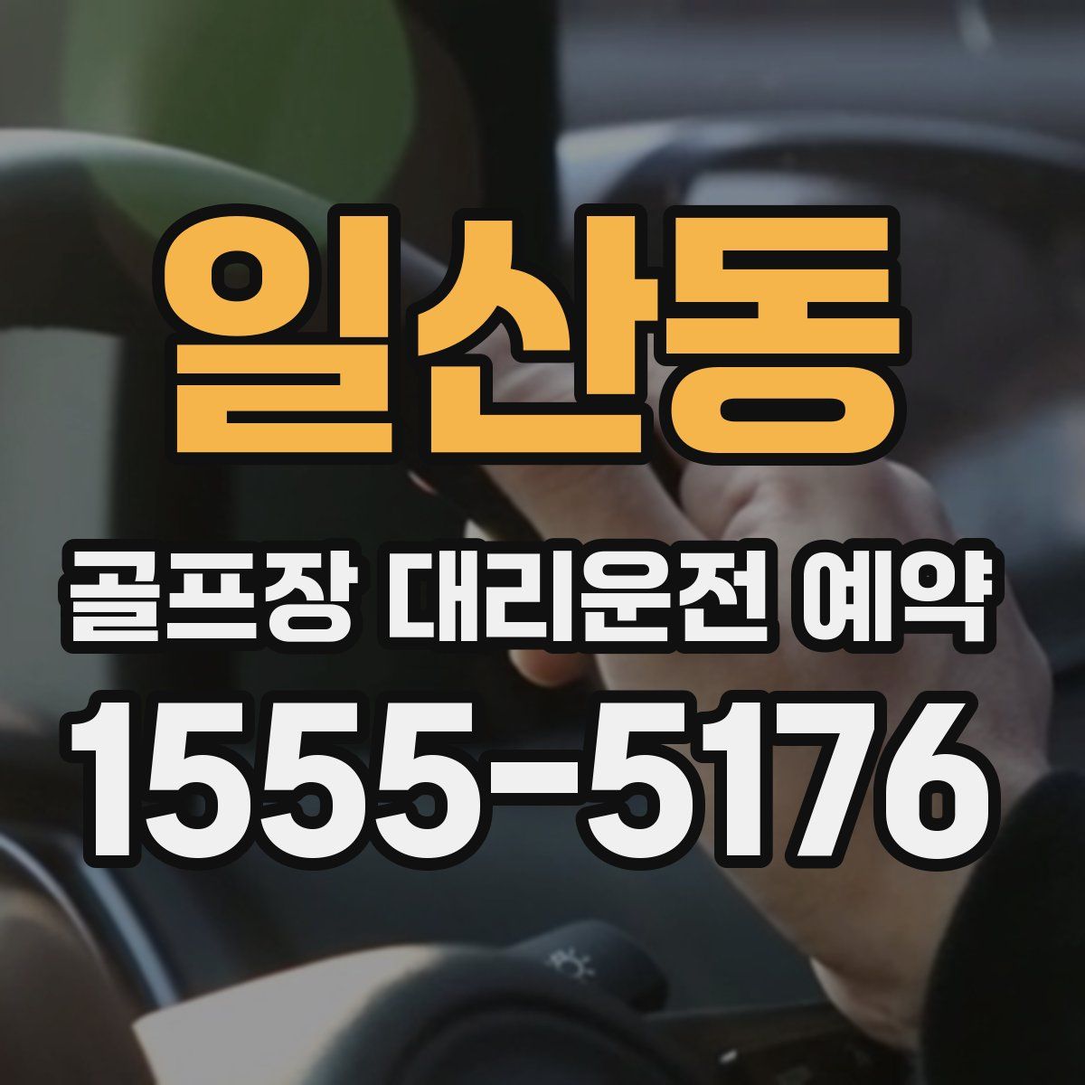 일산동 골프장 대리운전 예약