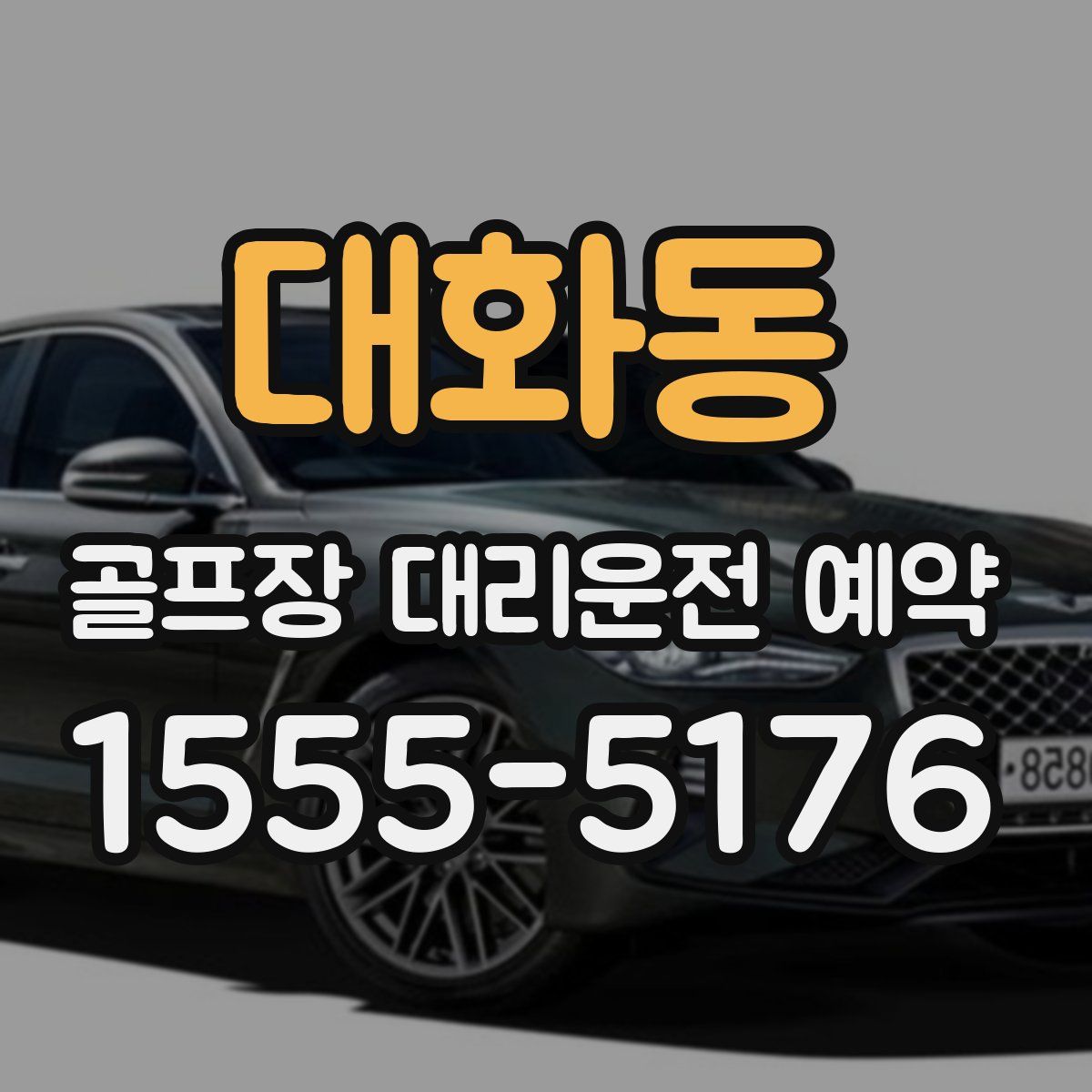 대화동 골프장 대리운전 예약