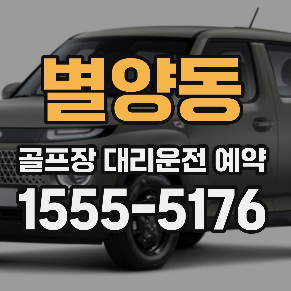 별양동 골프장 대리운전 예약