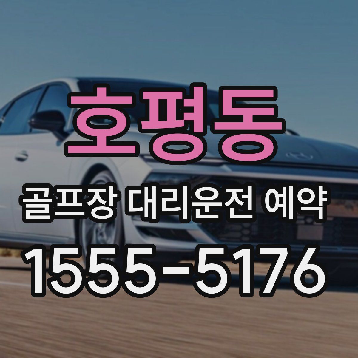 호평동 골프장 대리운전 예약