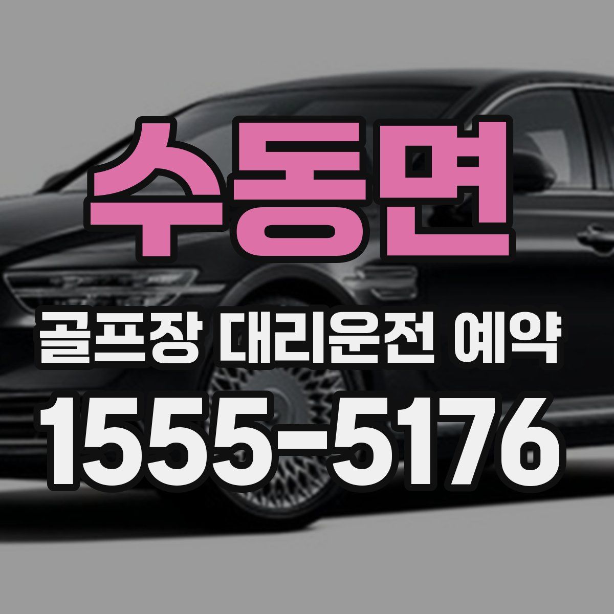 수동면 골프장 대리운전 예약