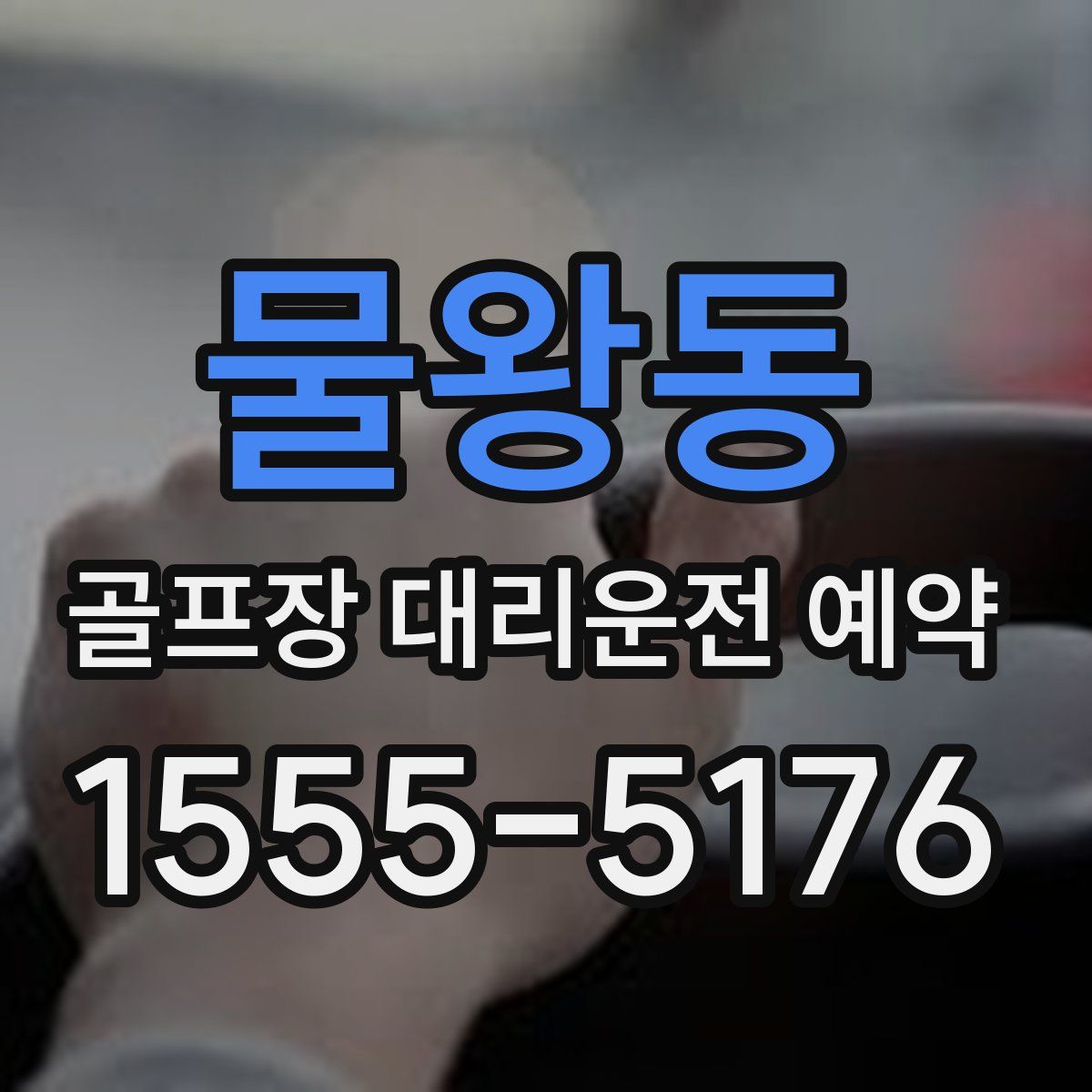 물왕동 골프장 대리운전 예약