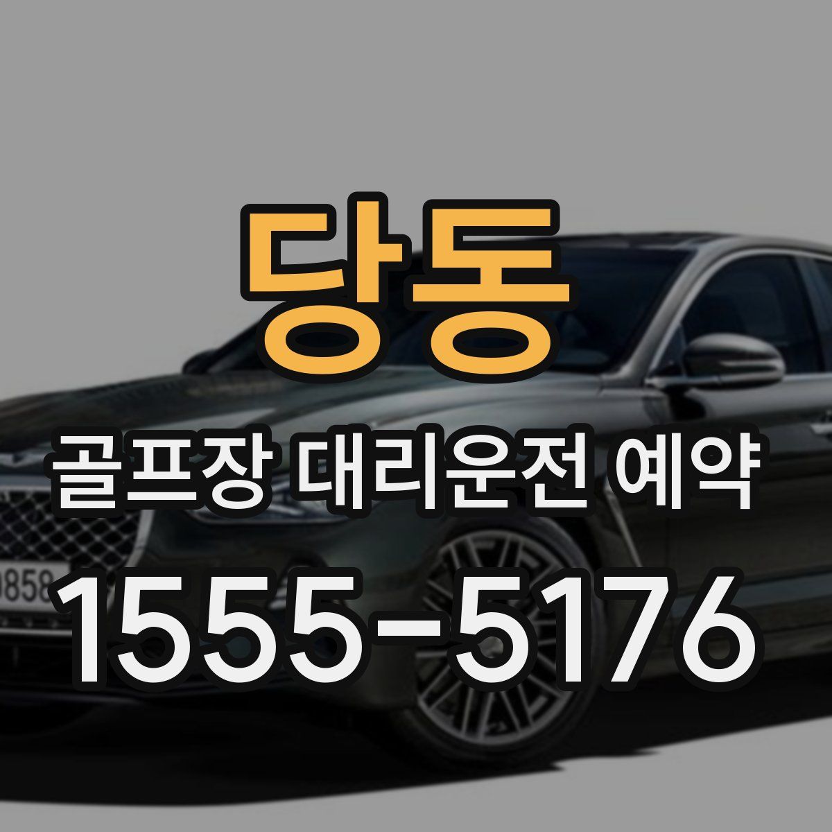 당동 골프장 대리운전 예약