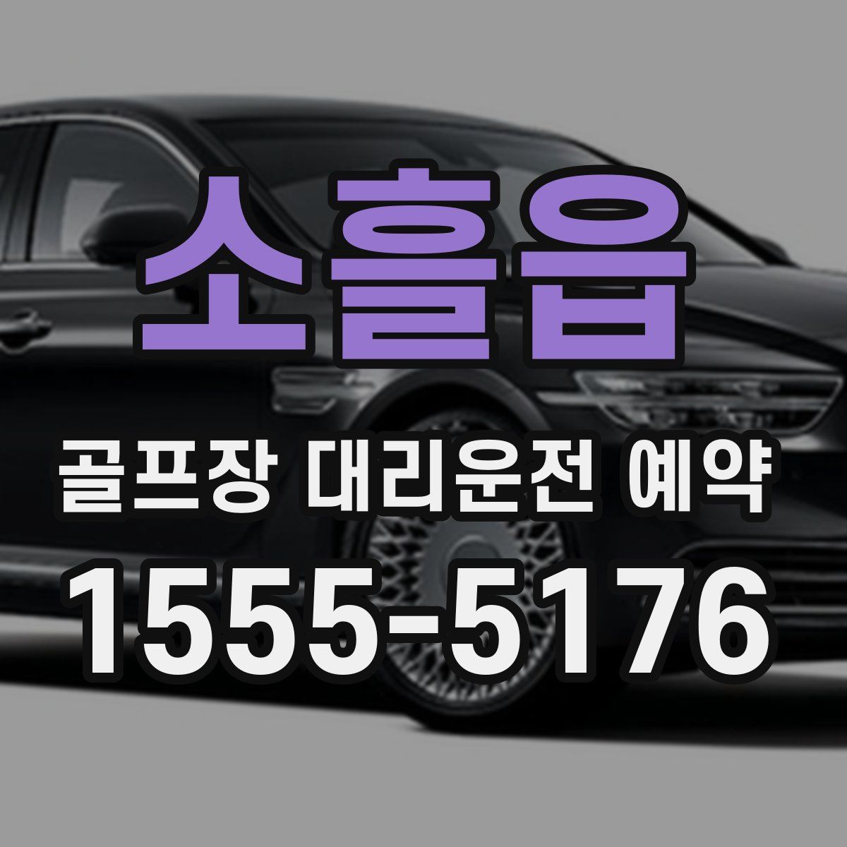 소흘읍 골프장 대리운전 예약