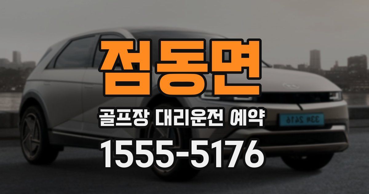 점동면 골프장 대리운전 예약
