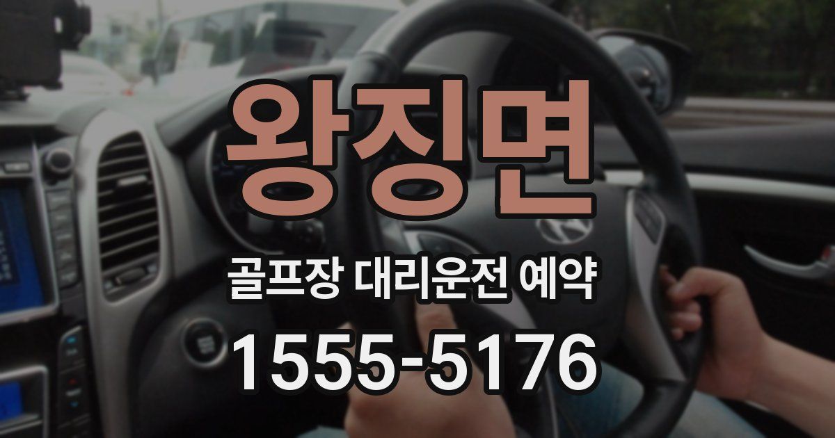 왕징면 골프장 대리운전 예약
