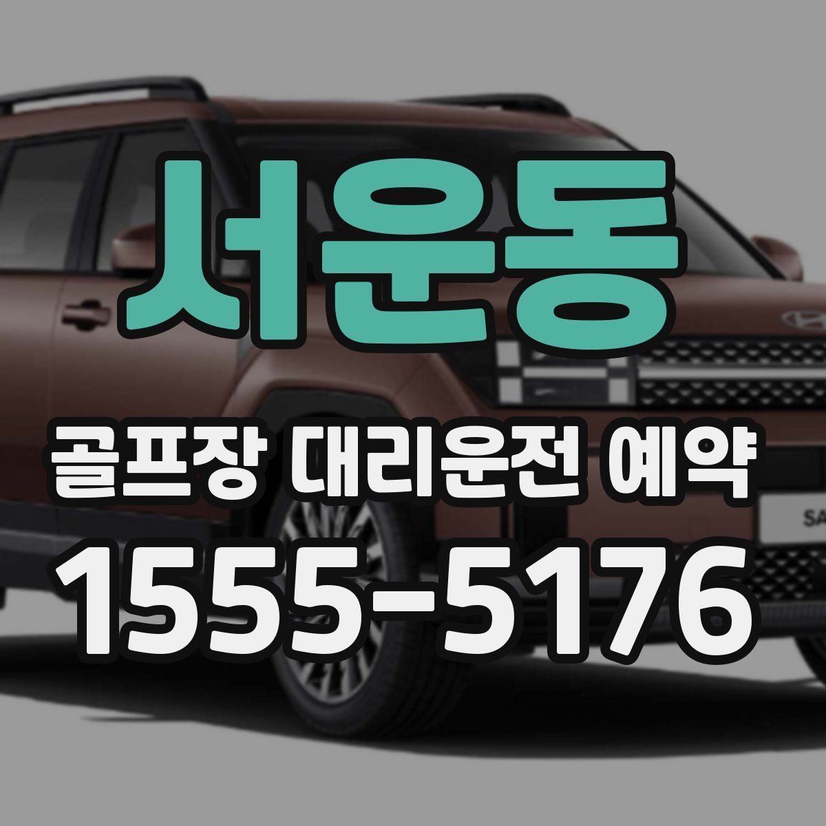 서운동 골프장 대리운전 예약