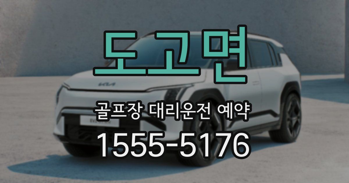 도고면 골프장 대리운전 예약