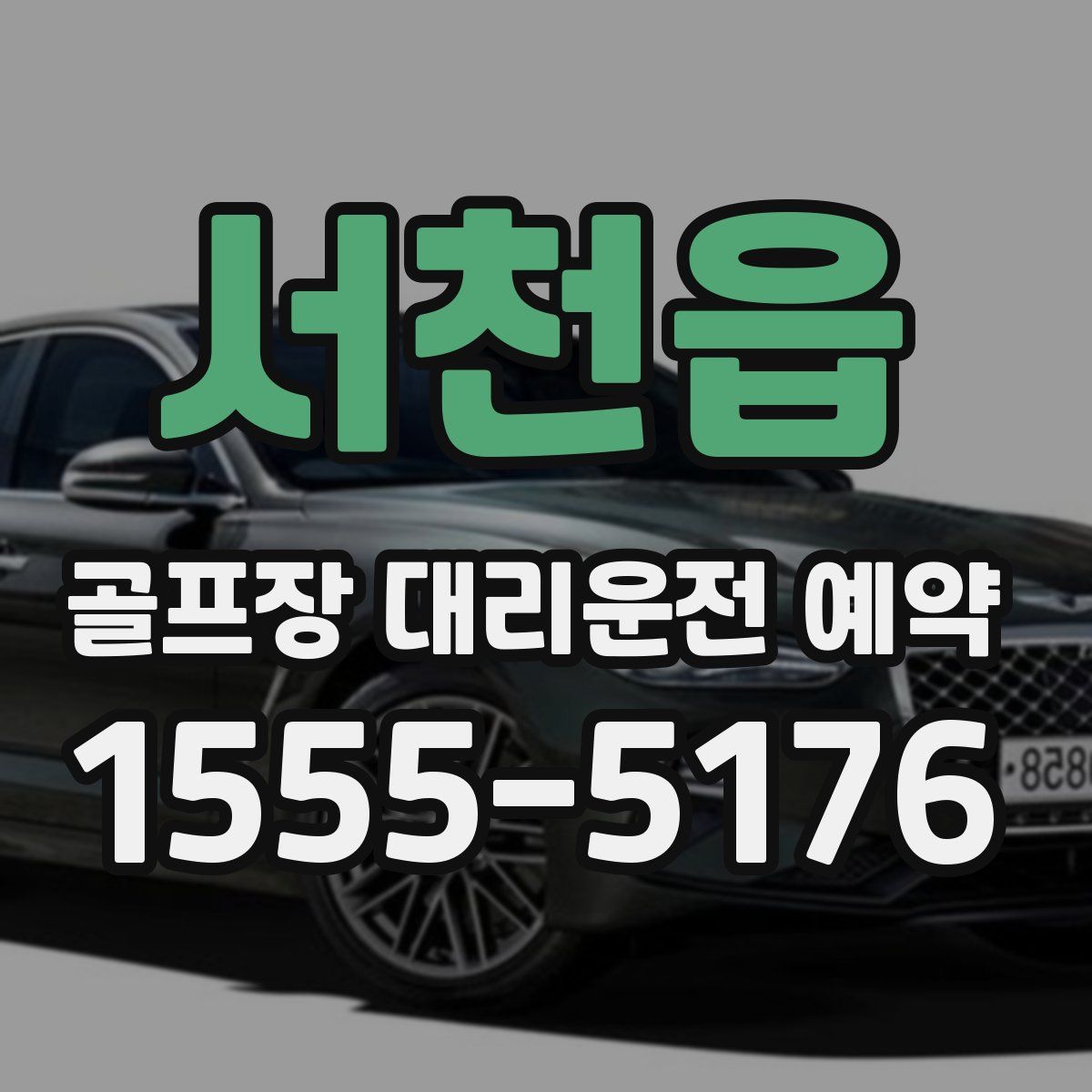 서천읍 골프장 대리운전 예약