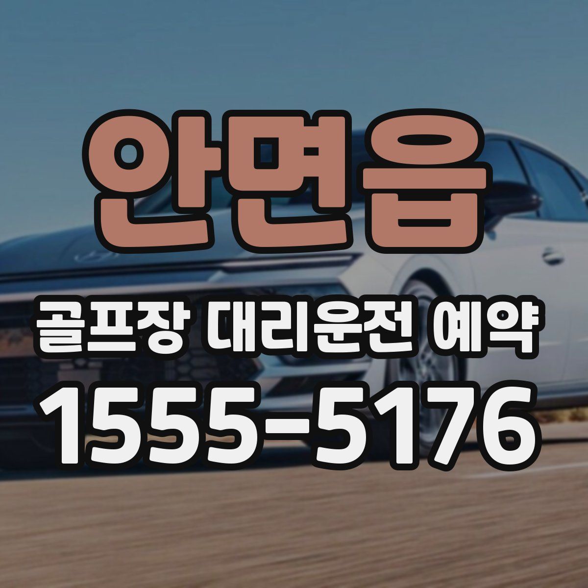 안면읍 골프장 대리운전 예약