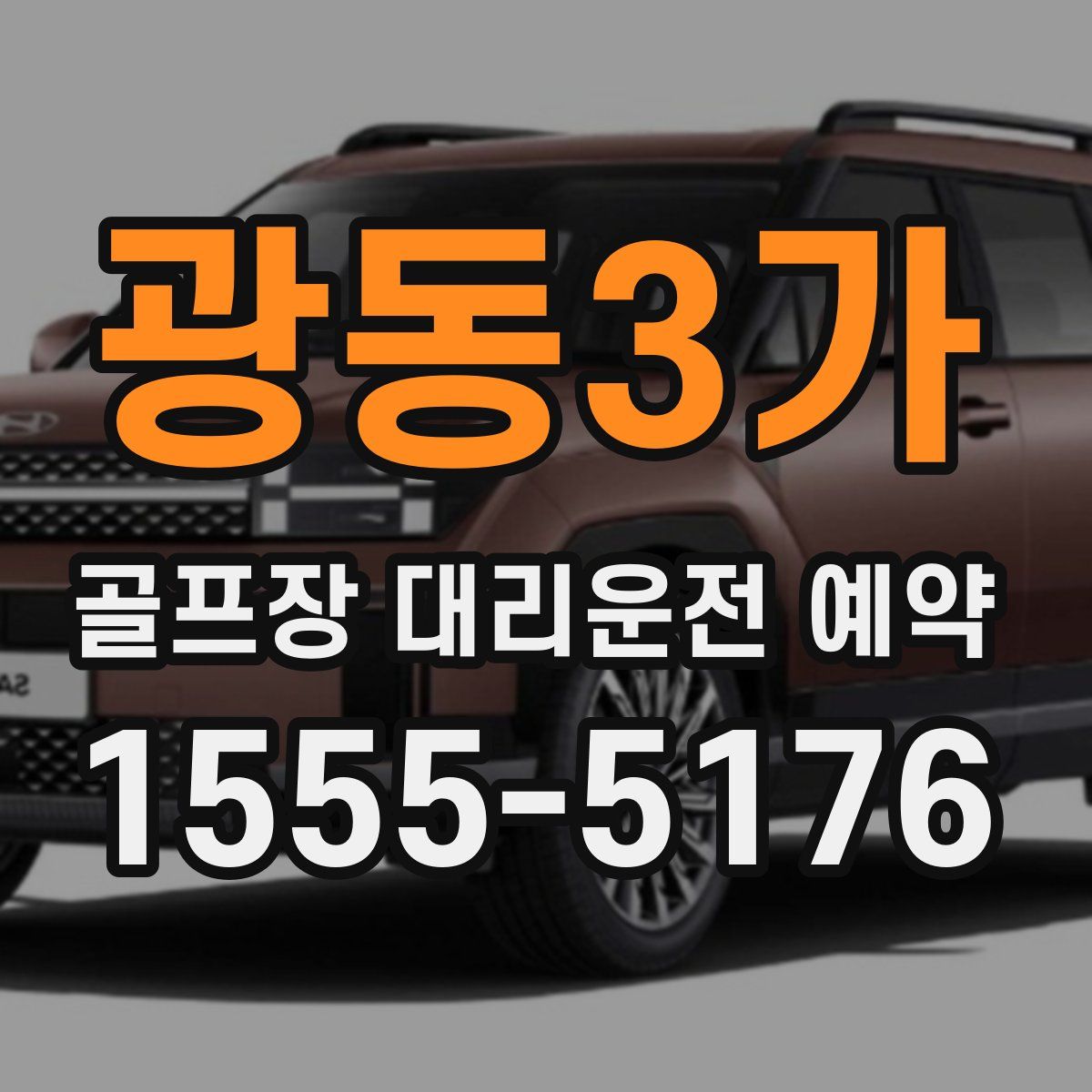 광동3가 골프장 대리운전 예약