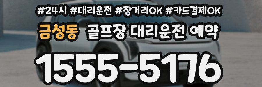 금성동 골프장 대리운전 예약