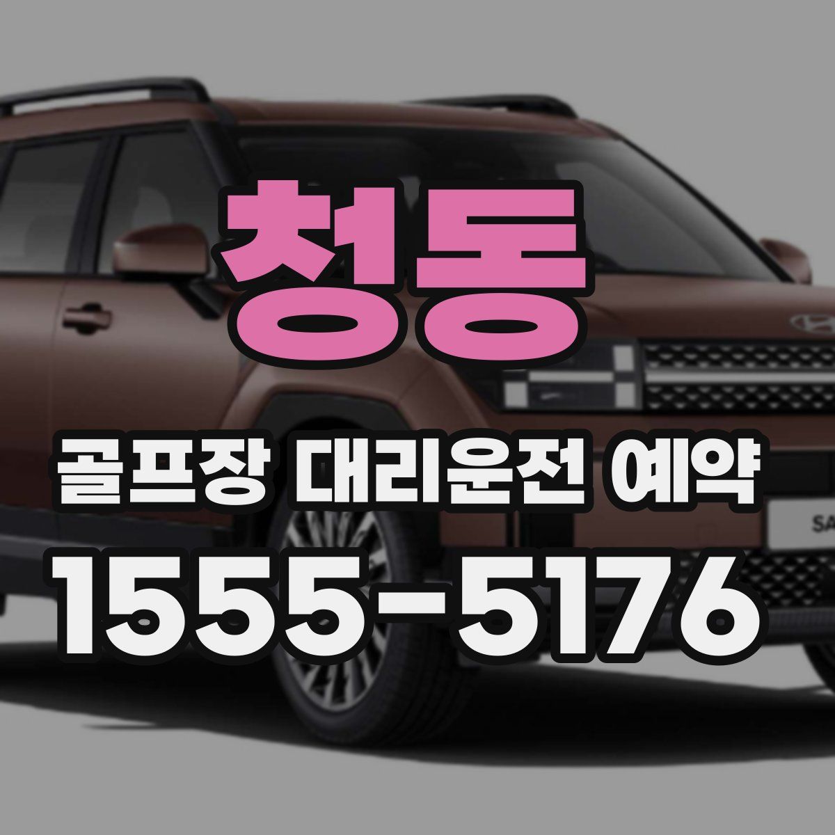 청동 골프장 대리운전 예약