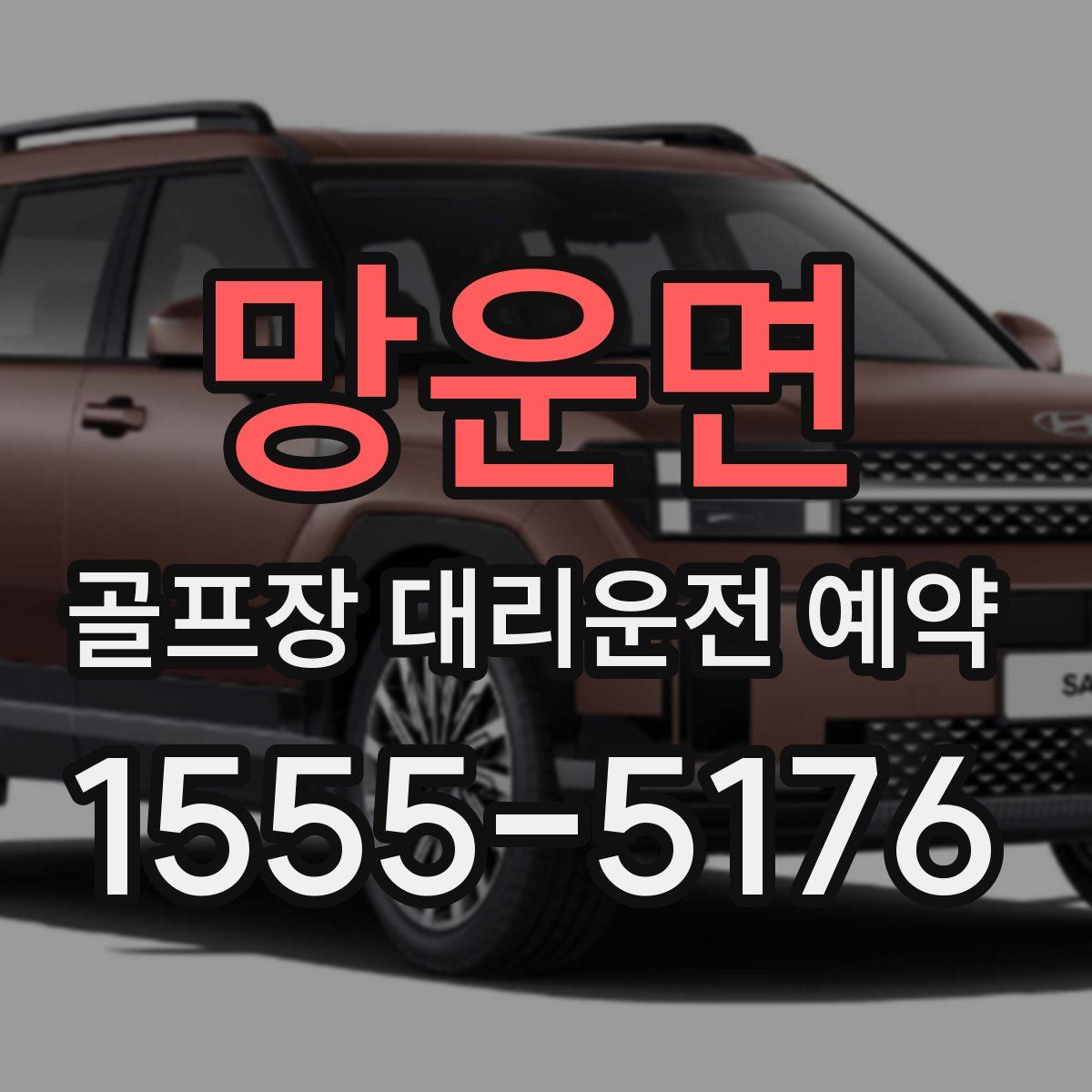 망운면 골프장 대리운전 예약