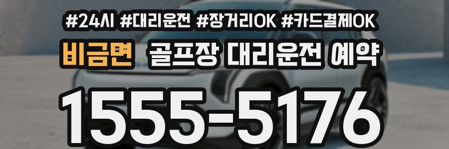 비금면 골프장 대리운전 예약