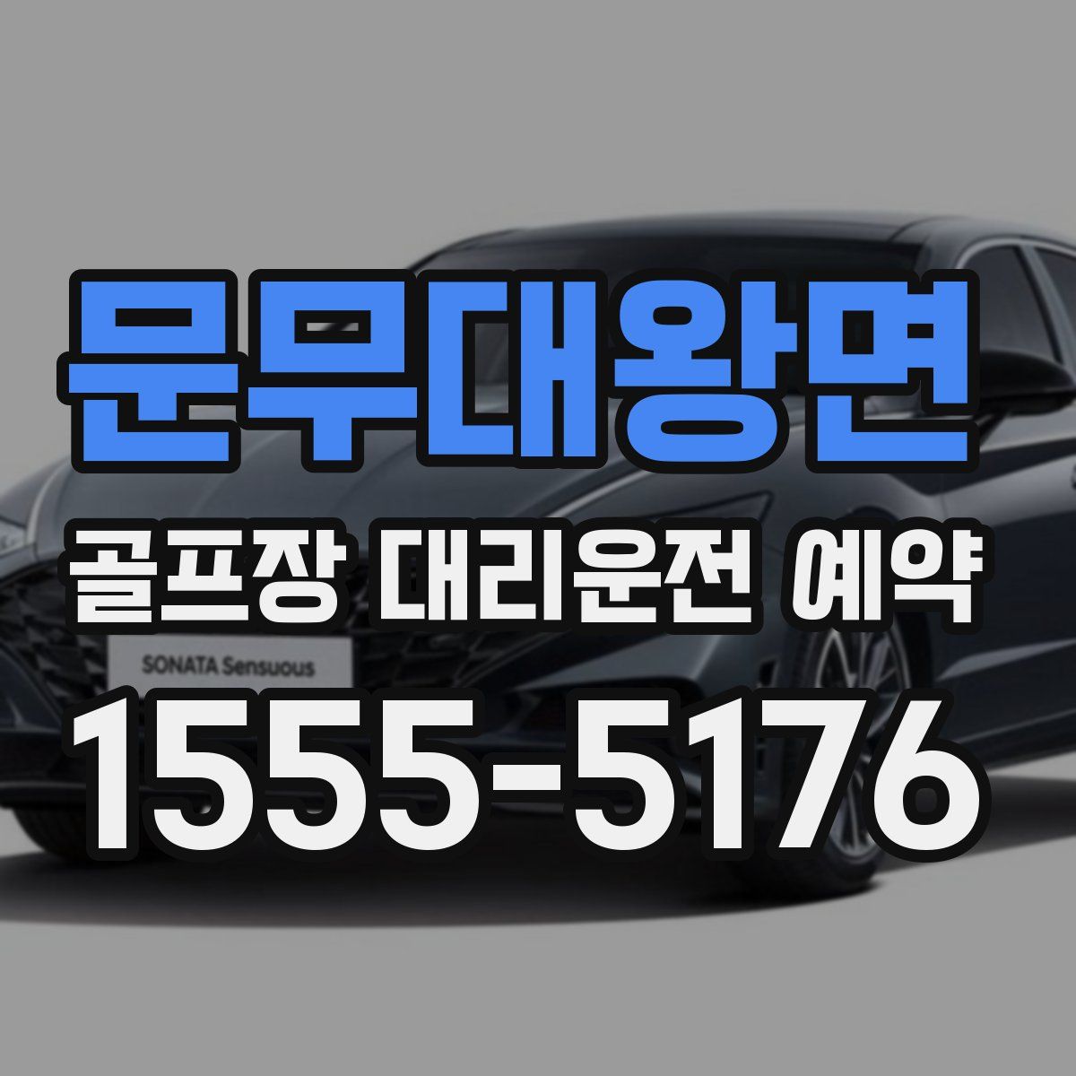 문무대왕면 골프장 대리운전 예약