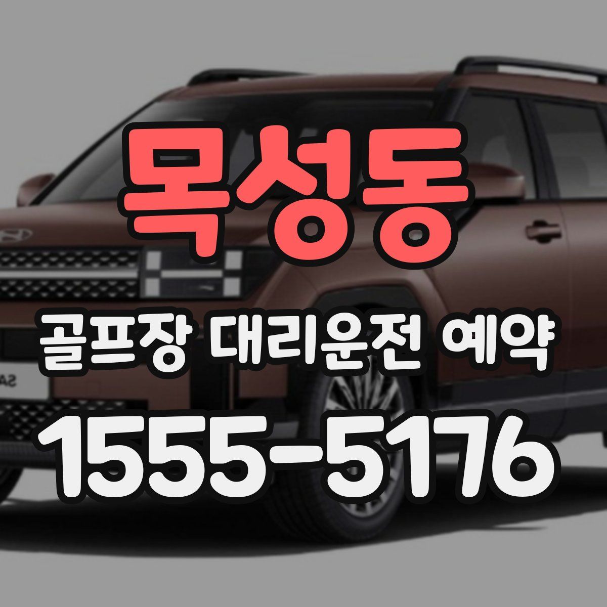 목성동 골프장 대리운전 예약