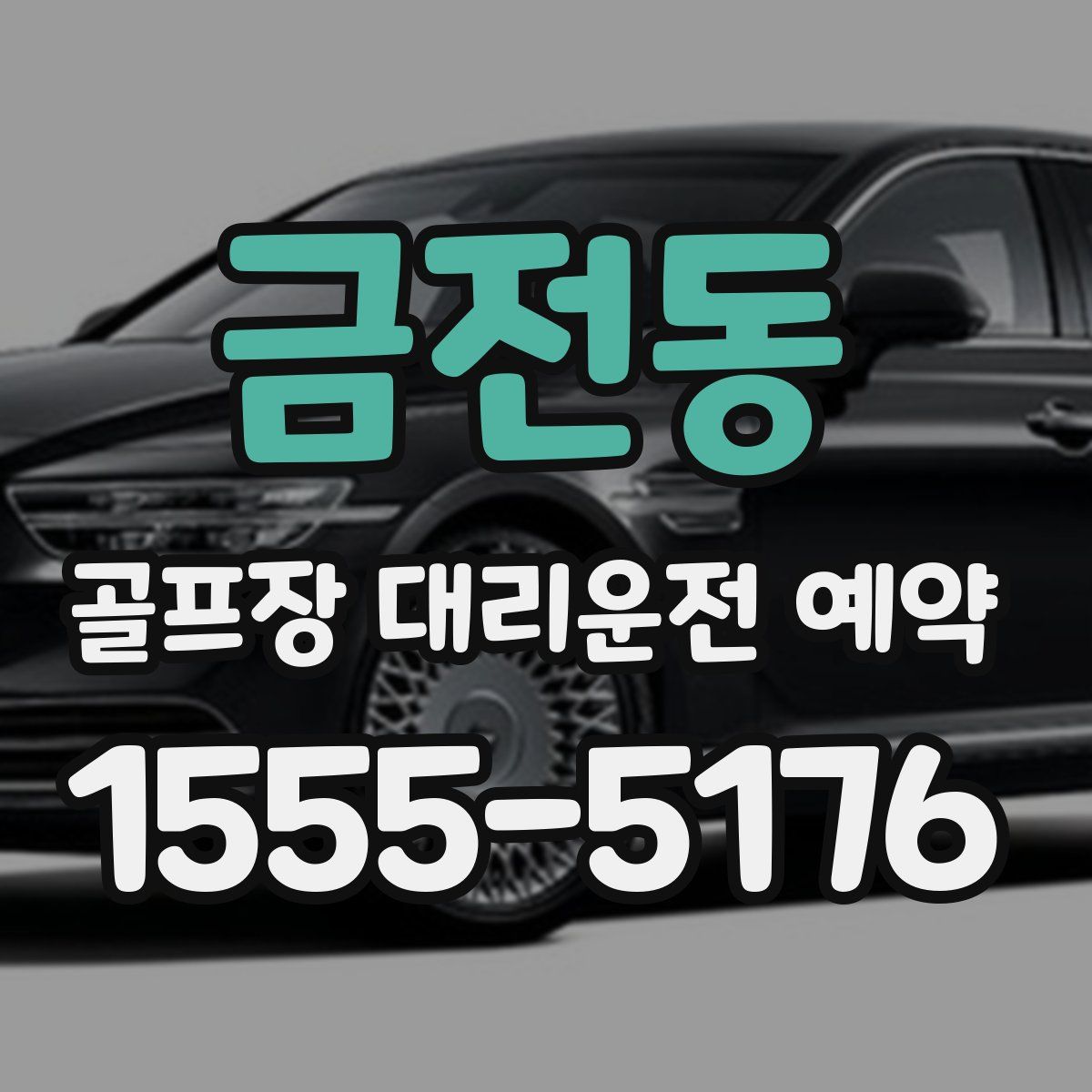 금전동 골프장 대리운전 예약