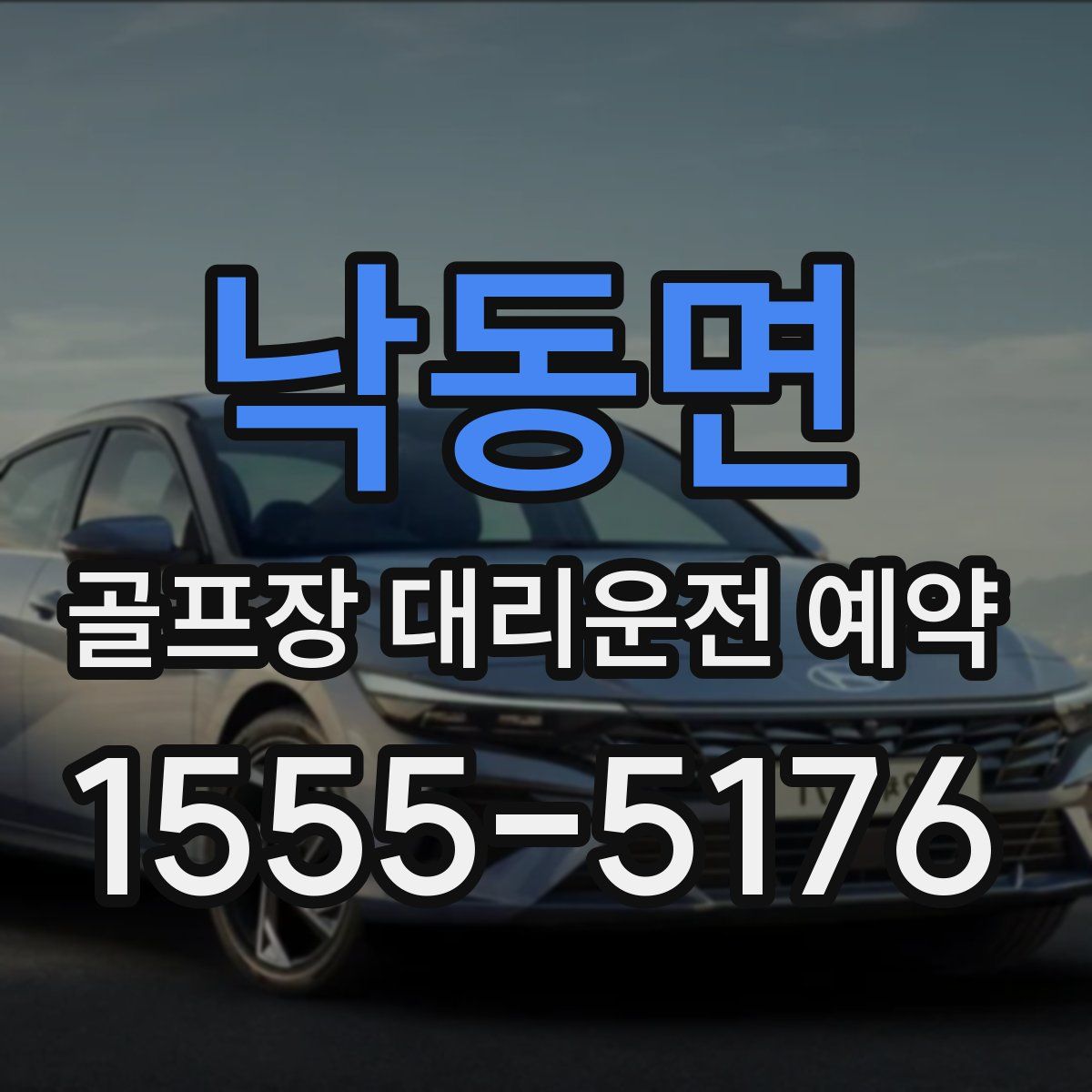 낙동면 골프장 대리운전 예약