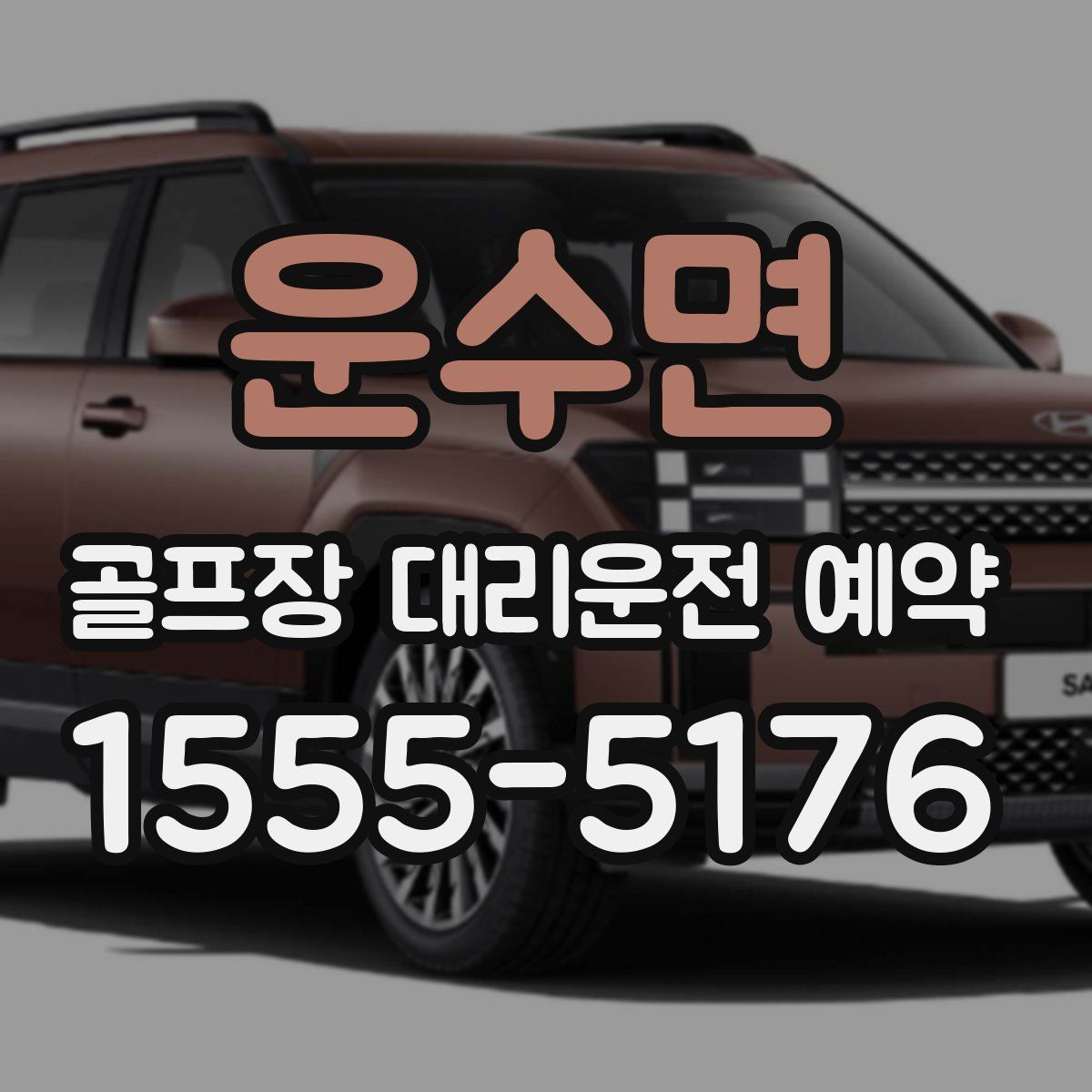운수면 골프장 대리운전 예약