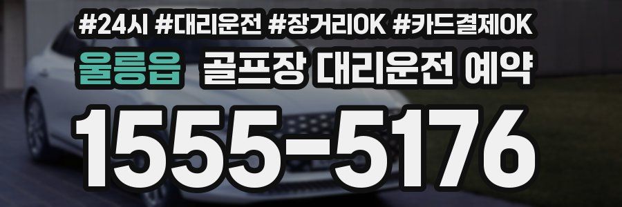 울릉읍 골프장 대리운전 예약