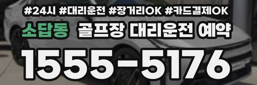 소답동 골프장 대리운전 예약