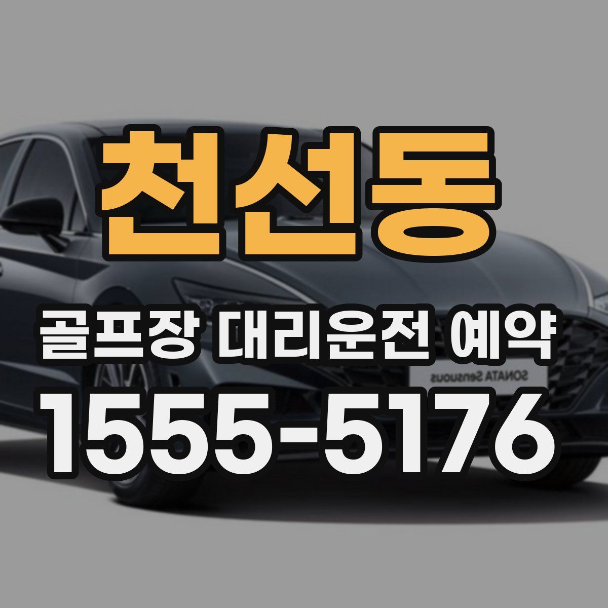 천선동 골프장 대리운전 예약