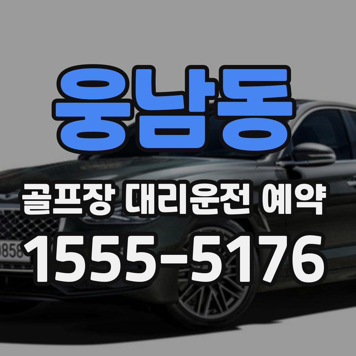 웅남동 골프장 대리운전 예약