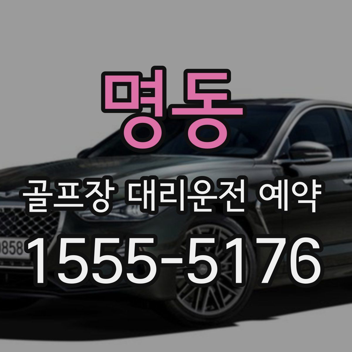 명동 골프장 대리운전 예약