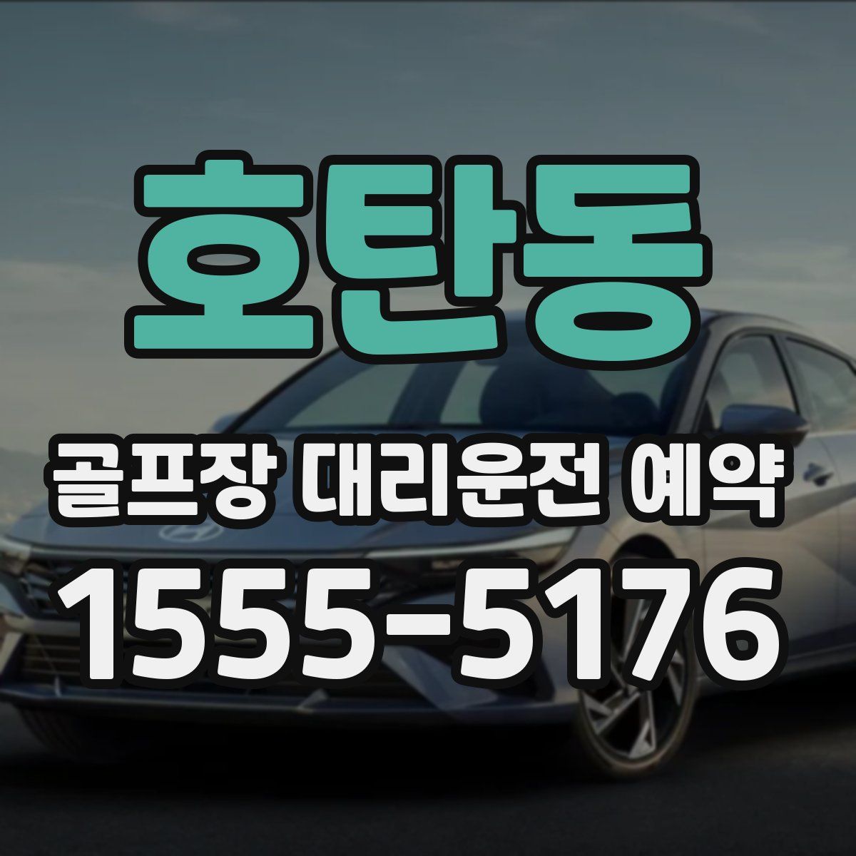 호탄동 골프장 대리운전 예약