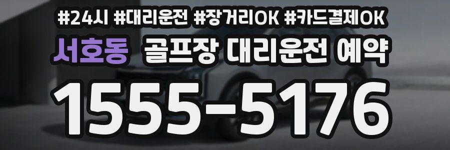 서호동 골프장 대리운전 예약