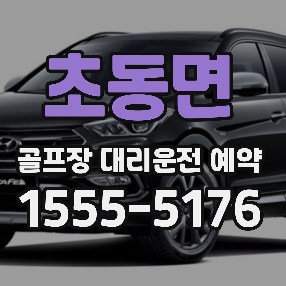 초동면 골프장 대리운전 예약