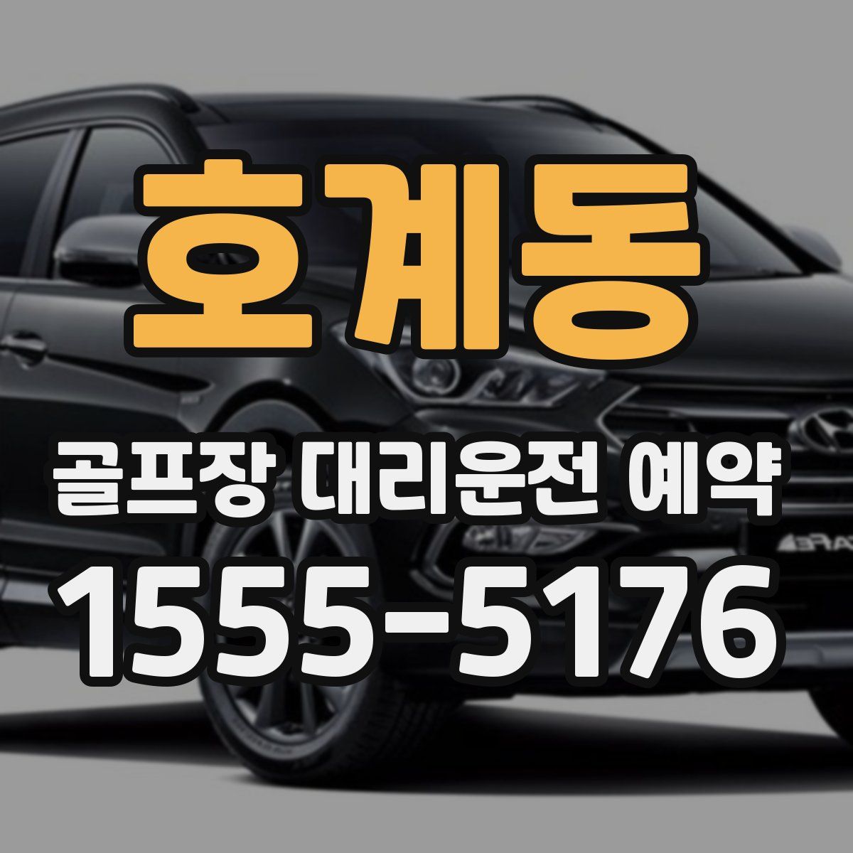 호계동 골프장 대리운전 예약