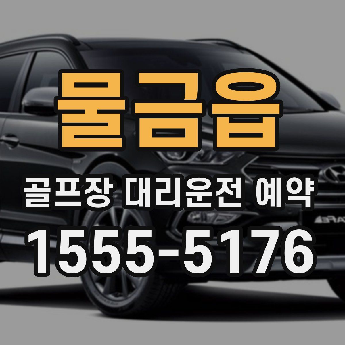 물금읍 골프장 대리운전 예약