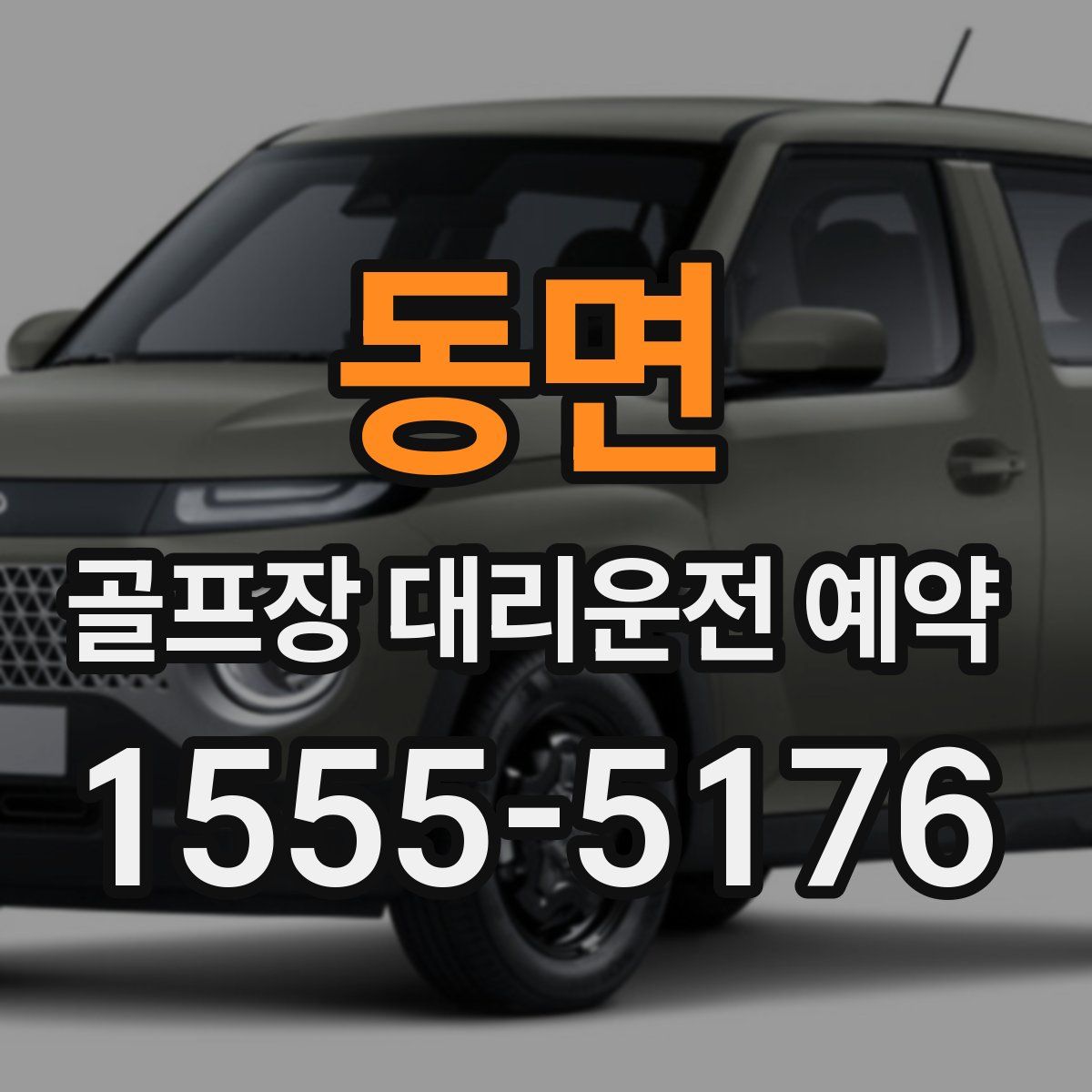 동면 골프장 대리운전 예약