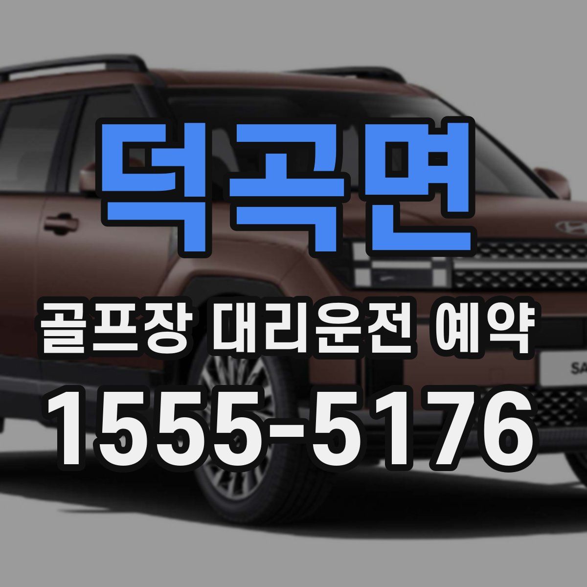 덕곡면 골프장 대리운전 예약